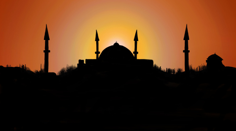 Mosque Sunset